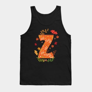 Letter Z Monogram Tank Top